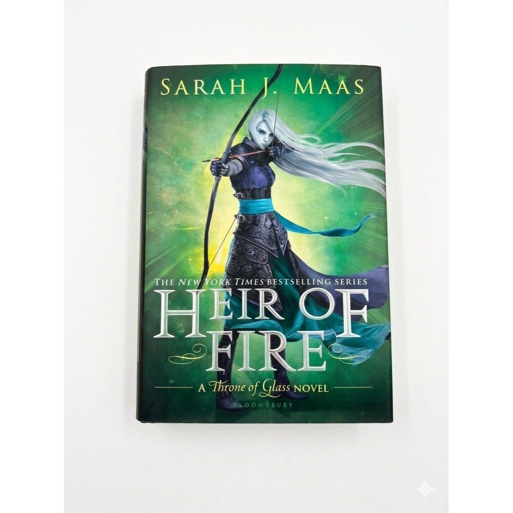 SIGNED Heir of Fire By Sarah J Maas - 1st Edition Bloomsbury OOP Hardcover - TOG